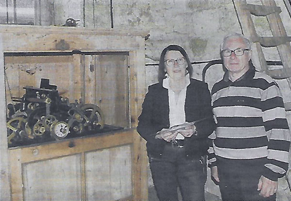 Un mécanisme moderne vient de remplacer celui des années 1920

  -Photo:L'Ardennais