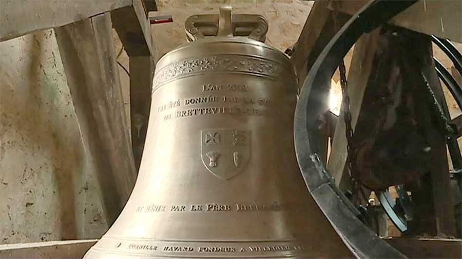 Les cloches de Bretteville le Rabet sont de retour
-Photo:France 3 région